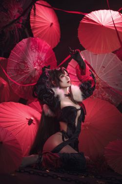 [Cosplay写真] 动漫博主铁板烧鬼舞w – 虞美人(26P)-图云谷