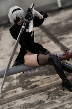 [网红COSER] 动漫博主小仓千代w – 舰长 2B原皮(20P)-图云谷