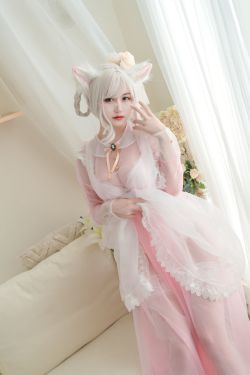 [网红COSER] 动漫博主小仓千代w – 透明粉色女仆(24P)-图云谷