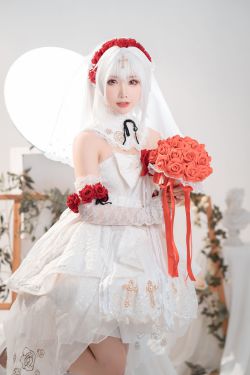 [网红COSER] 可爱人气Coser面饼仙儿 – 德丽莎婚纱(13P)-图云谷