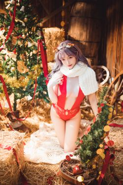 [Cosplay] 动漫博主雯妹 – 2020圣诞(30P)-图云谷