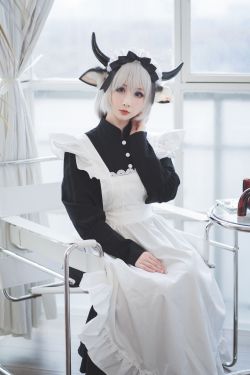 [COS福利] COS福利rioko凉凉子 – 贴心的奶牛女仆(45P)-图云谷