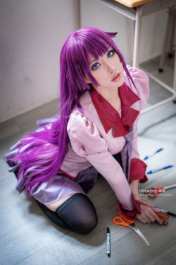 [COS福利] Hane Ame 雨波写真 – 化物语 战场原(17P)-图云谷