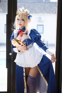 [网红COSER写真] Cosplay汪知子 – 白枪呆(17P)-图云谷