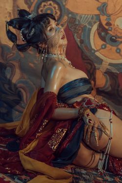 [网红COSER写真] 云溪溪 – 敦煌(45P)-图云谷