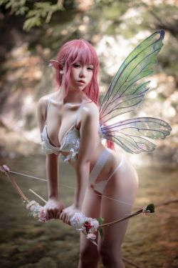 [网红COSER写真] 一北亦北 – 花精灵(71P)-图云谷