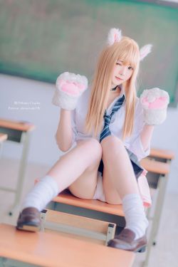 [网红COSER写真] 微博妹纸霜月shimo – 金发制服(8P)-图云谷
