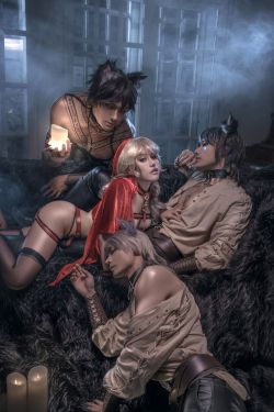 [福利COS] 一笑芳香沁(芊川一笑)写真 – 小红帽(21P)-图云谷