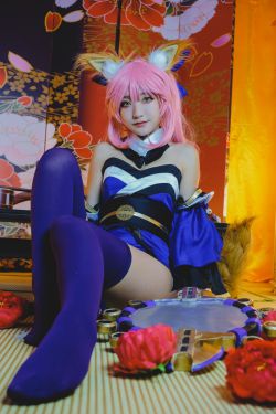 [福利COS] Roroki骷髅姫 – 玉藻の前(23P)-图云谷