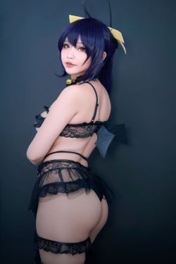 [福利COS] 越裔正妹Hana bunny – Akeno (High School DxD)(13P)-图云谷