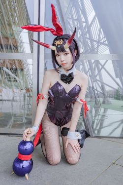 [福利COS] 可爱妹子Fushii_海堂 – 酒吞兔女郎(31P)-图云谷