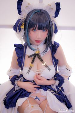 [福利COS] Sameki – 碧蓝航线 柴郡(52P)-图云谷