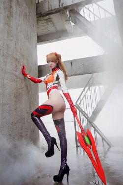 [福利COS] Coser__KETTOE – asuka battle suit(18P)-图云谷