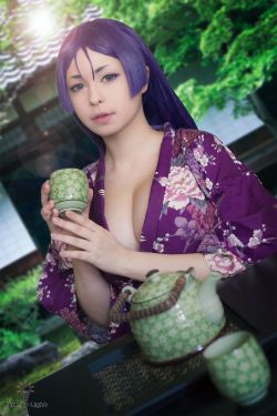 [福利COS] Yoshinobi – Minamoto no Raikou(13P)-图云谷