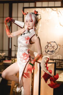 [福利COS] 卜呦Mikon – 年旗袍 乐逍遥(15P)-图云谷