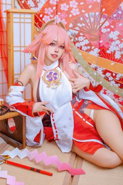 [福利COS] 日本性感萝莉Byoru&Yae Miko Raiden Shogun(94P)-图云谷