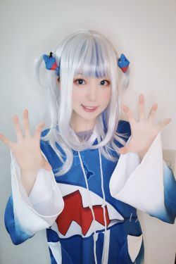 Yuki亭 -   Gawer gura cosplay(14P)-COS