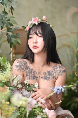 Boyeon Jeon - Nude Flower(54P)-半裸,黑长直
