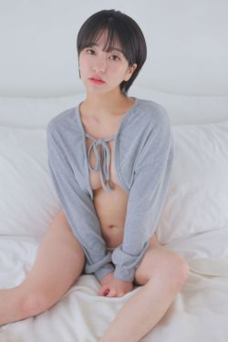 SEHEE - Gray cropped cardigan(55P)-短发,女优,少女